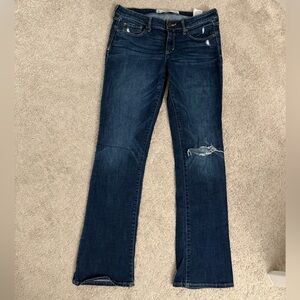 Abercrombie & Fitch Dark Blue Boot Cut Jeans